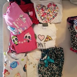 10 pieces of size 6X girls clothes.